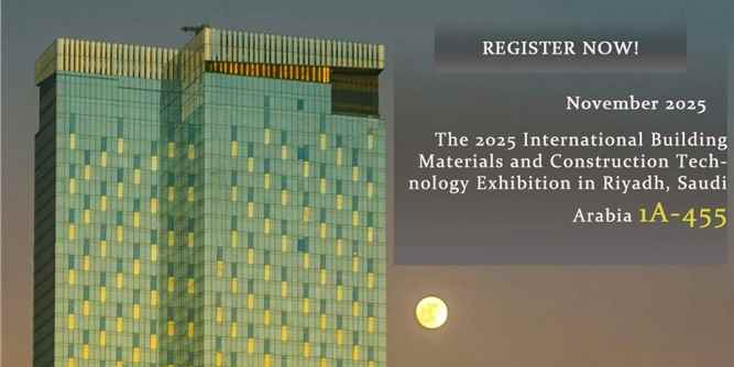 布局中東 · 相約沙特 | 歐大師門窗亮相2025年沙特利雅得國際建材展覽會